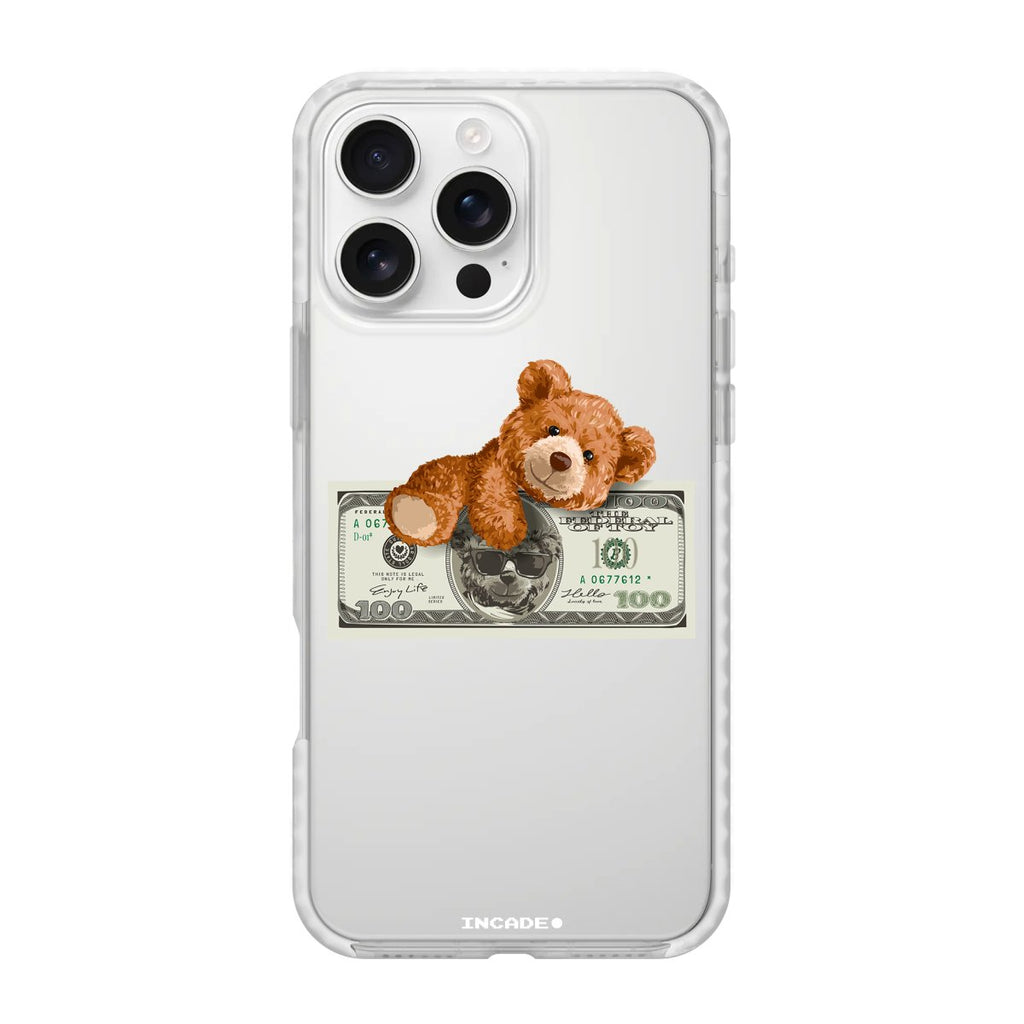 Чохол для iPhone 16 Pro teddy dollar - INCADE