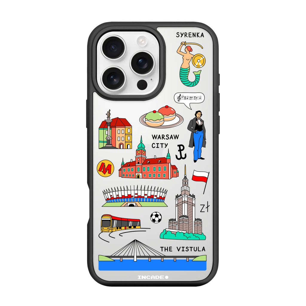 Чохол для iPhone 16 Pro WARSAW - INCADE