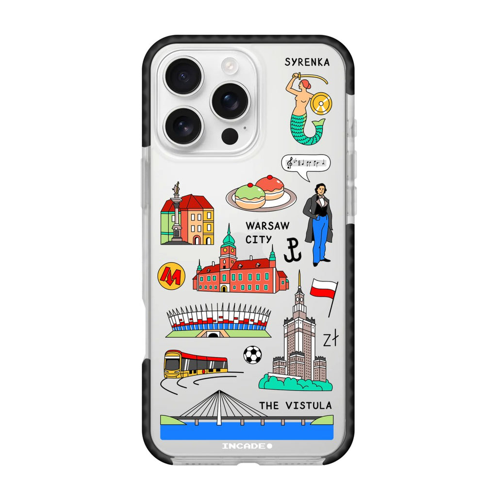 Чохол для iPhone 16 Pro WARSAW - INCADE