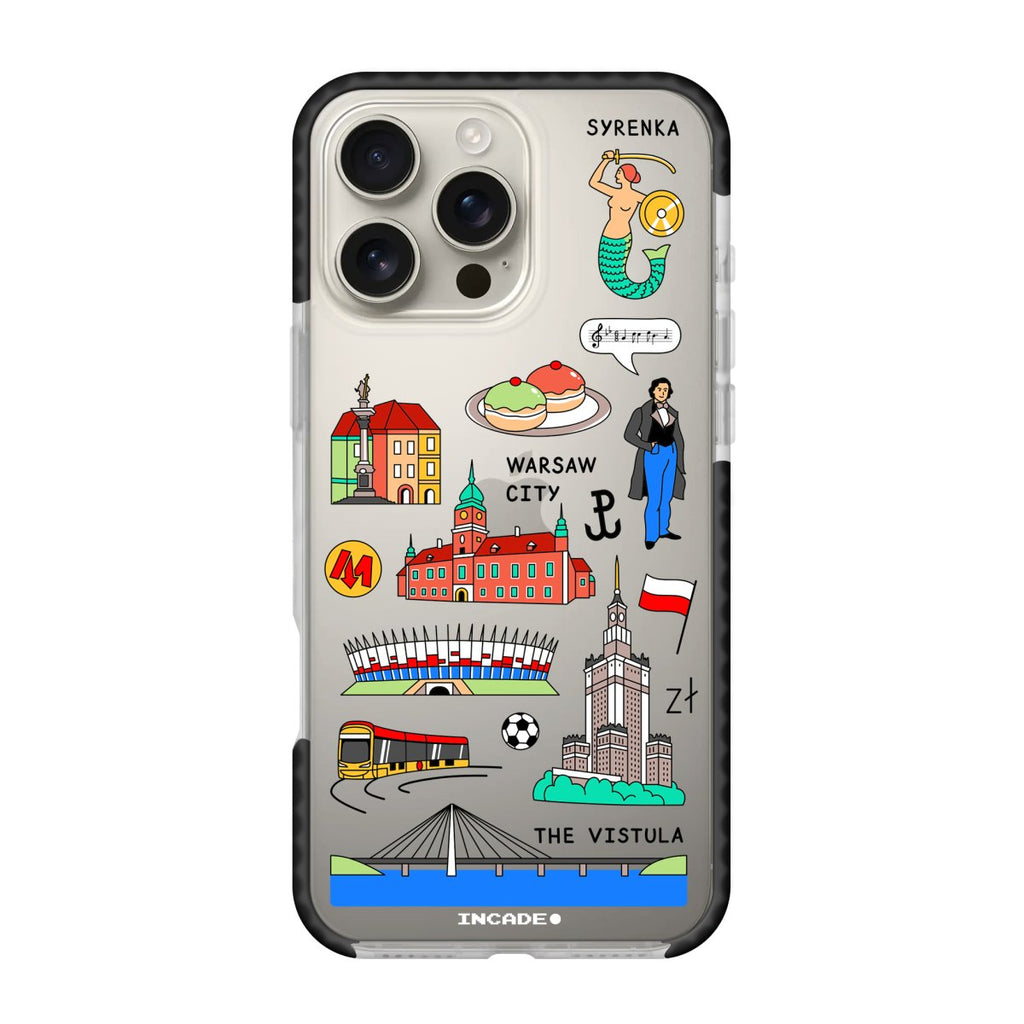 Чохол для iPhone 16 Pro WARSAW - INCADE