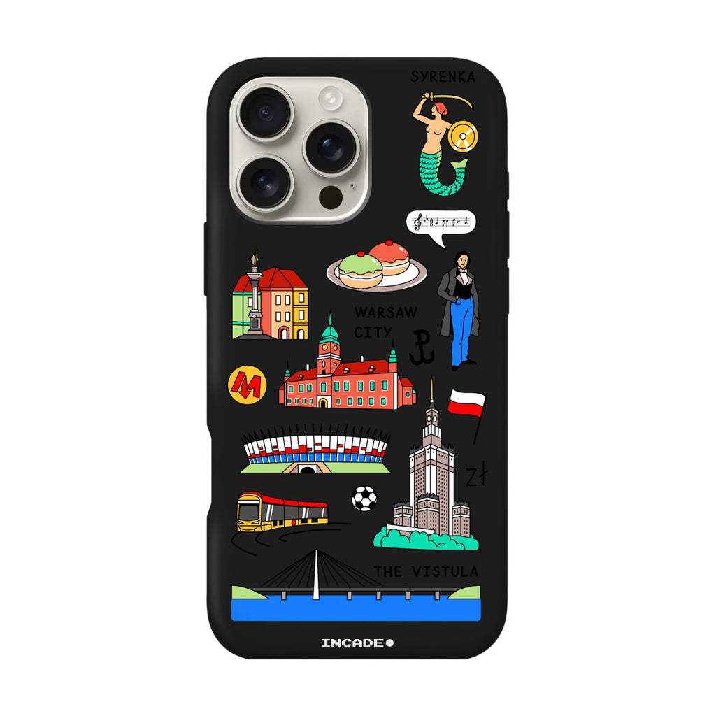 Чохол для iPhone 16 Pro WARSAW - INCADE