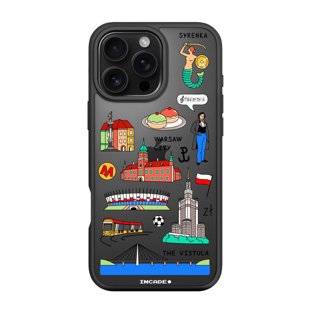 Чохол для iPhone 16 Pro WARSAW - INCADE