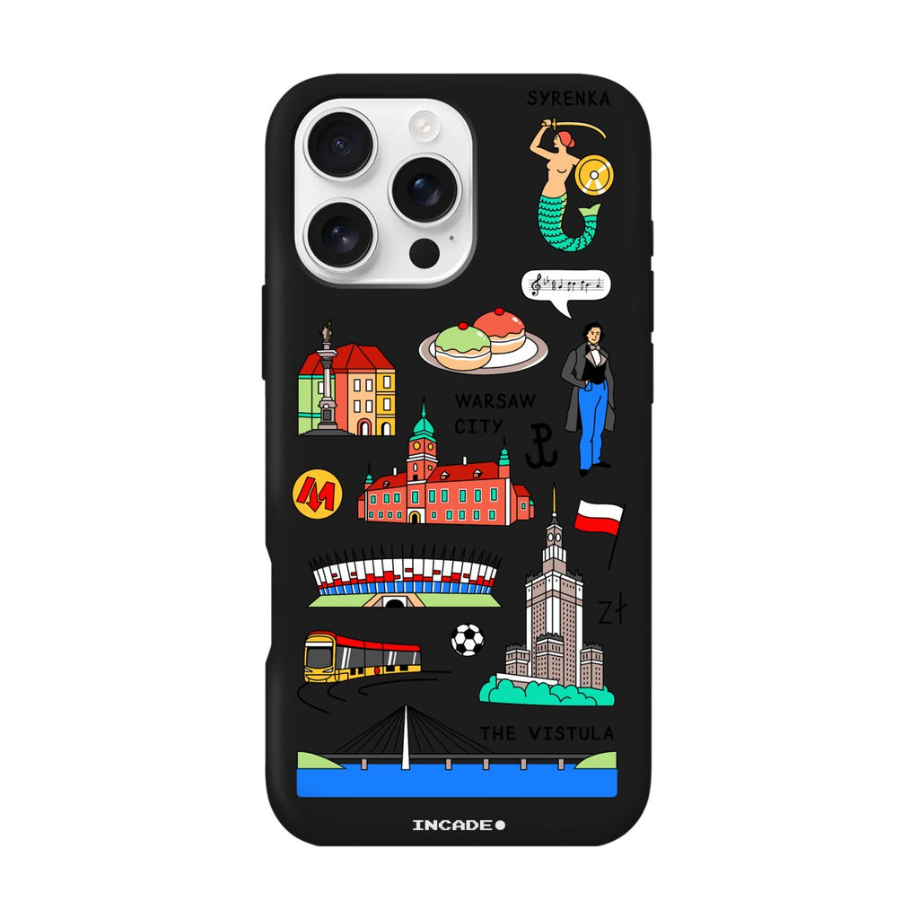 Чохол для iPhone 16 Pro WARSAW - INCADE