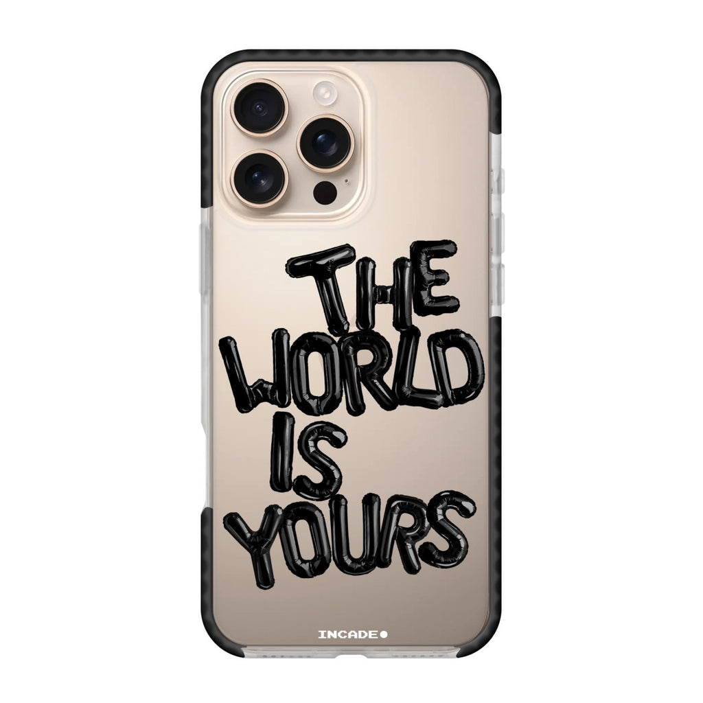 Чохол для iPhone 16 Pro world black - INCADE
