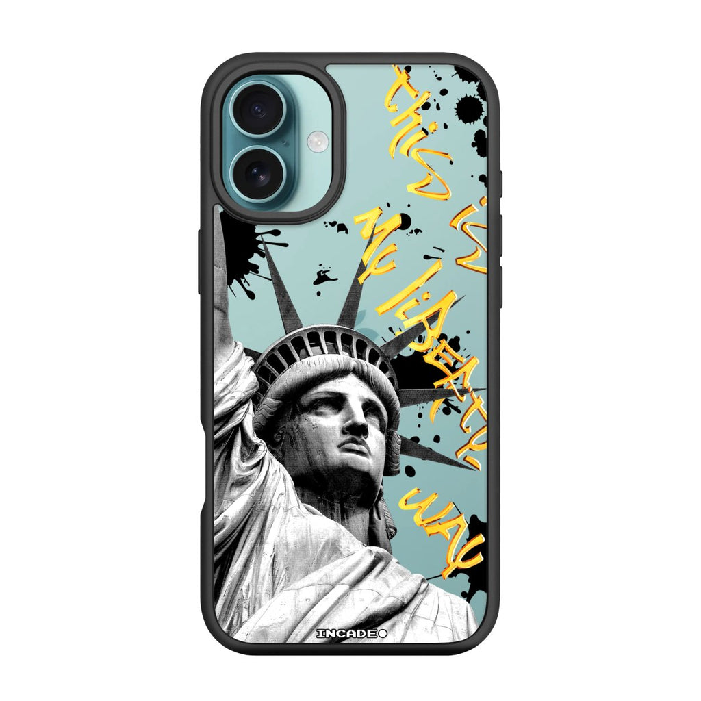 Чохол для iPhone 16 STATUE GREY - INCADE