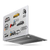 Накладка для MacBook з принтом AUDI