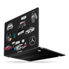 Накладка для MacBook з принтом MERCEDES