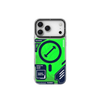 Чохол YoungKit Cyberpunk Luminous Case with Magnetic Ring | 17 Pro |Neon Green