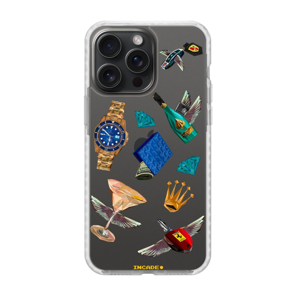Чохол для iPhone 15 Pro Ferrari преміальний захист камери та екрану.
