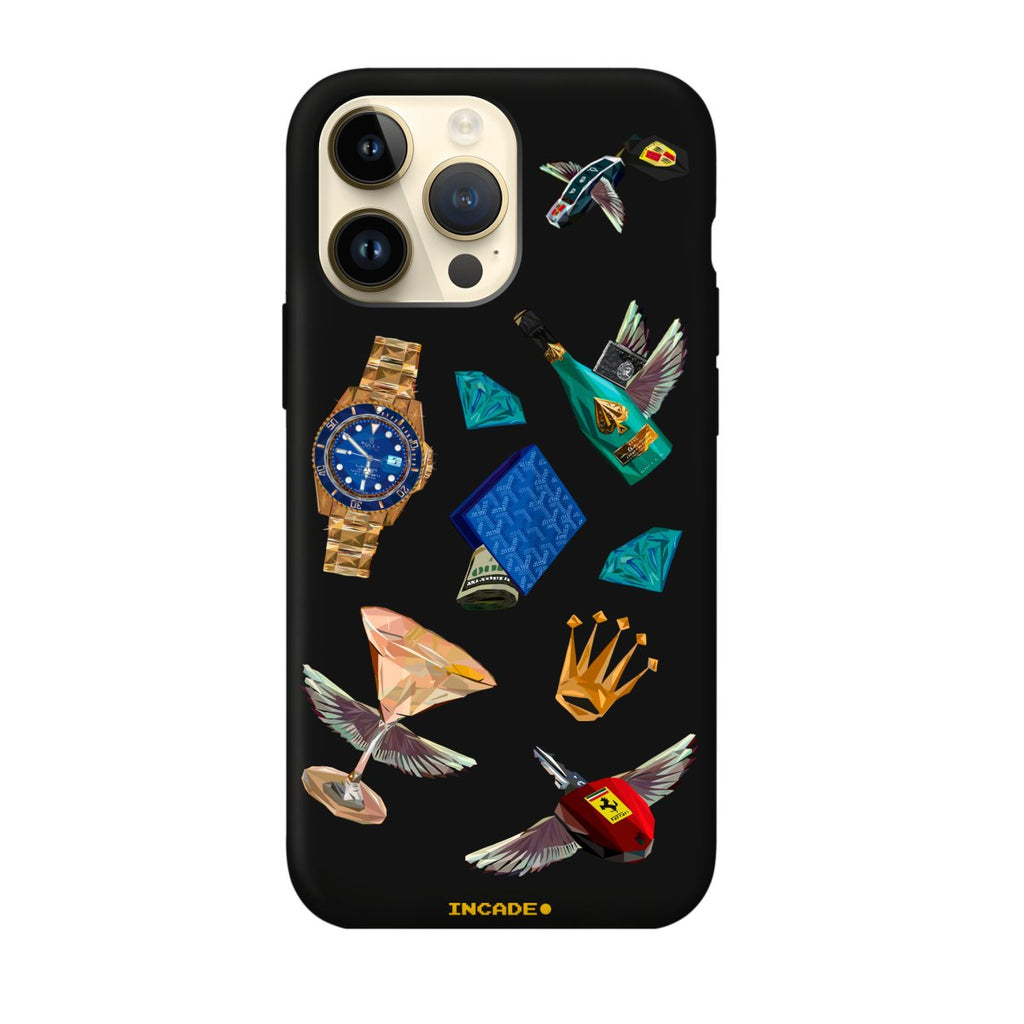Чохол для iPhone 14 Pro Ferrari porsche rolexiPhone 14 ProЧохол для iPhone 14 Pro Ferrari porsche rolex