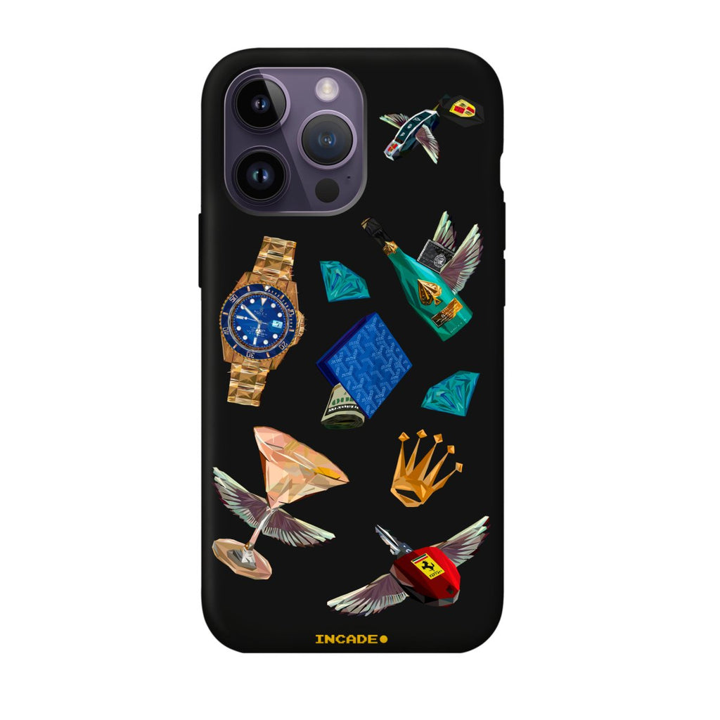 Чохол для iPhone 14 Pro Ferrari porsche rolexiPhone 14 ProЧохол для iPhone 14 Pro Ferrari porsche rolex