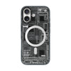 iPhone 17 Чохол YoungKit Futuristic Circuit Board with Magnetic Ring | Black