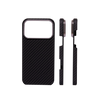 iPhone 17 Pro Чохол Premium Kevlar Case with Magnetic Ring | 17 - 17 Pro Max | Black