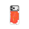 iPhone 17 Pro Чохол YoungKit Cyberpunk Luminous Case with Magnetic Ring | Lava Orange