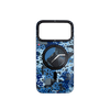 iPhone 17 Pro Max Чохол YoungKit Camouflage with Magnetic Ring | Blue Camo