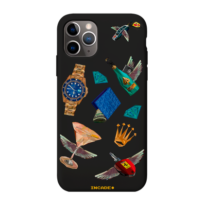 Чохол для iPhone 11 Pro Ferrari porsche rolex Black space gray — INCADE