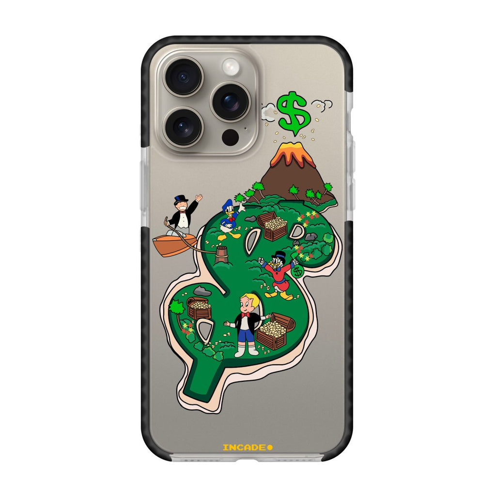 Чохол для iPhone 15 Pro island з преміальних матеріалів, захист камери та екрану.