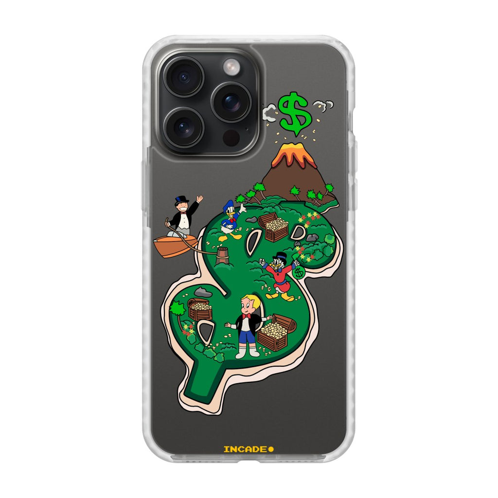 Чохол для iPhone 15 Pro island з преміальних матеріалів, захищає камеру та екран.