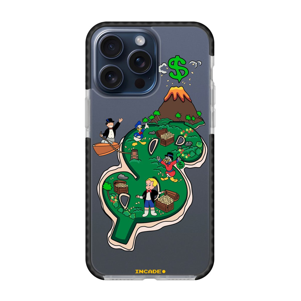 Чохол для iPhone 15 Pro island з преміальних матеріалів, захист камери та екрану.