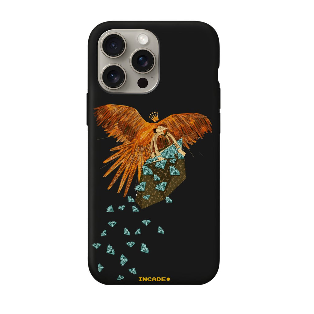 Чохол для iPhone 15 Pro jungle king з преміальних матеріалів, захист камери та екрану.
