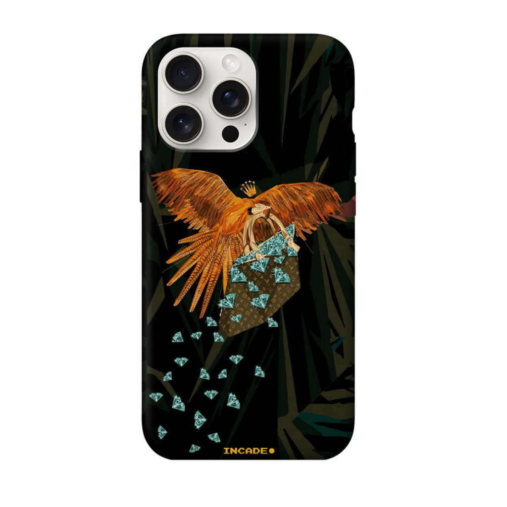 Чохол для iPhone 15 Pro jungle king з преміальних матеріалів, захист камери та екрану.