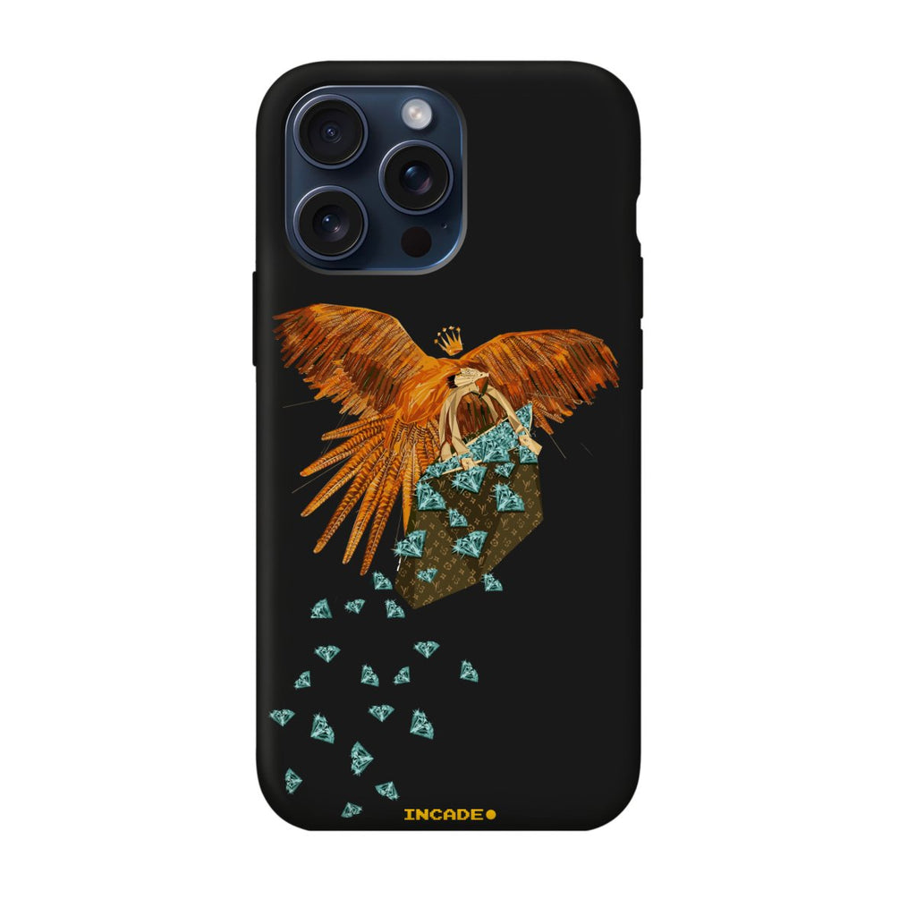 Чохол для iPhone 15 Pro jungle king з преміальних матеріалів, захисні бортики для камери та екрану.