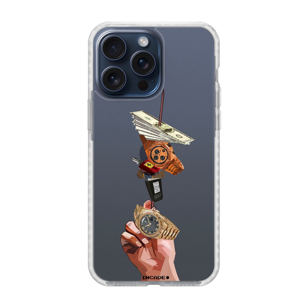 Чохол для iPhone 15 Pro lux skewer з преміальних матеріалів, захист камери та екрану.