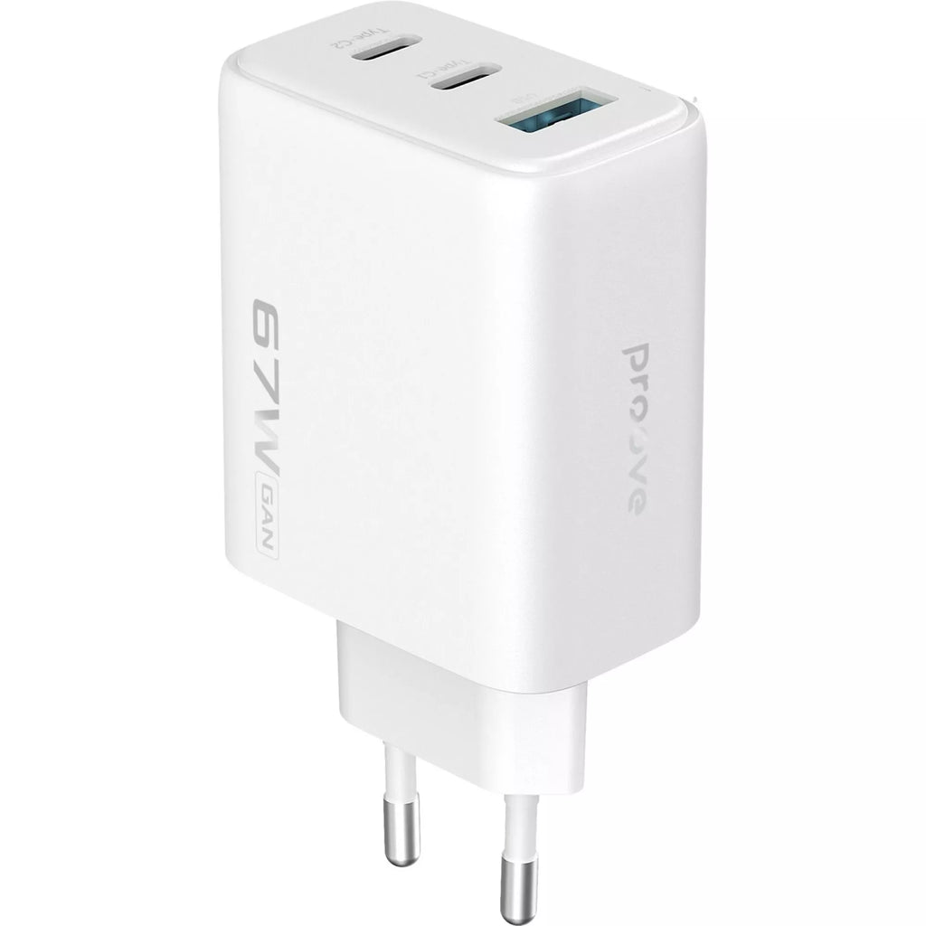 МЗП Proove Silicone Power 2 67W (2*Type-C+USB)