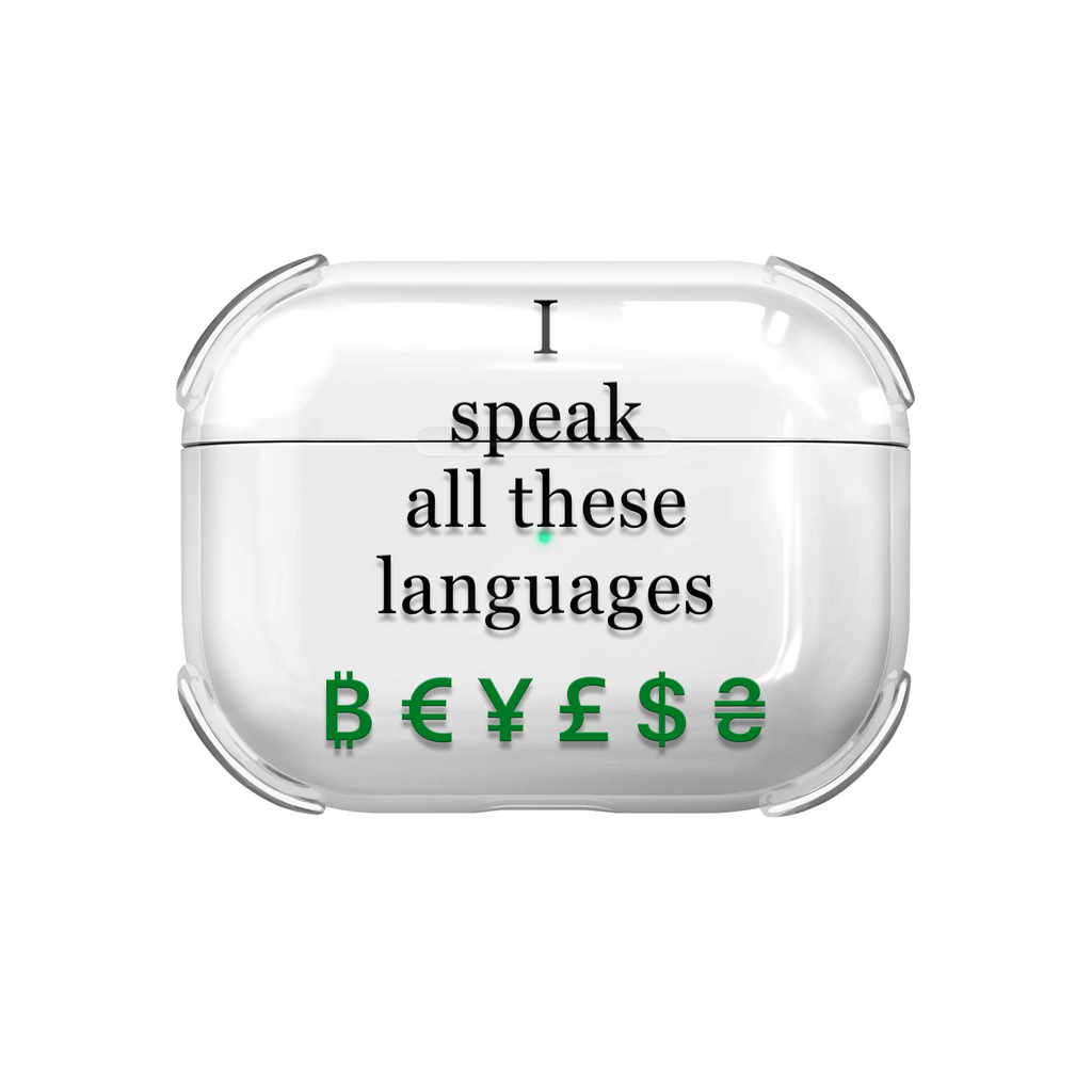Чохол для AirPods LINGUIST — INCADE AirPods Pro 3