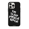 Чохол для iPhone 15 Pro з принтом porsche white