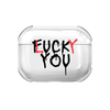Чохол для AirPods Pro 3 з принтом FCK YOU
