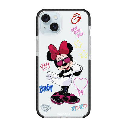 Чохол для iPhone 15 Plus з принтом queen minnie