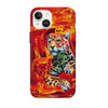 Чохол для iPhone 14 Plus з принтом savanna red