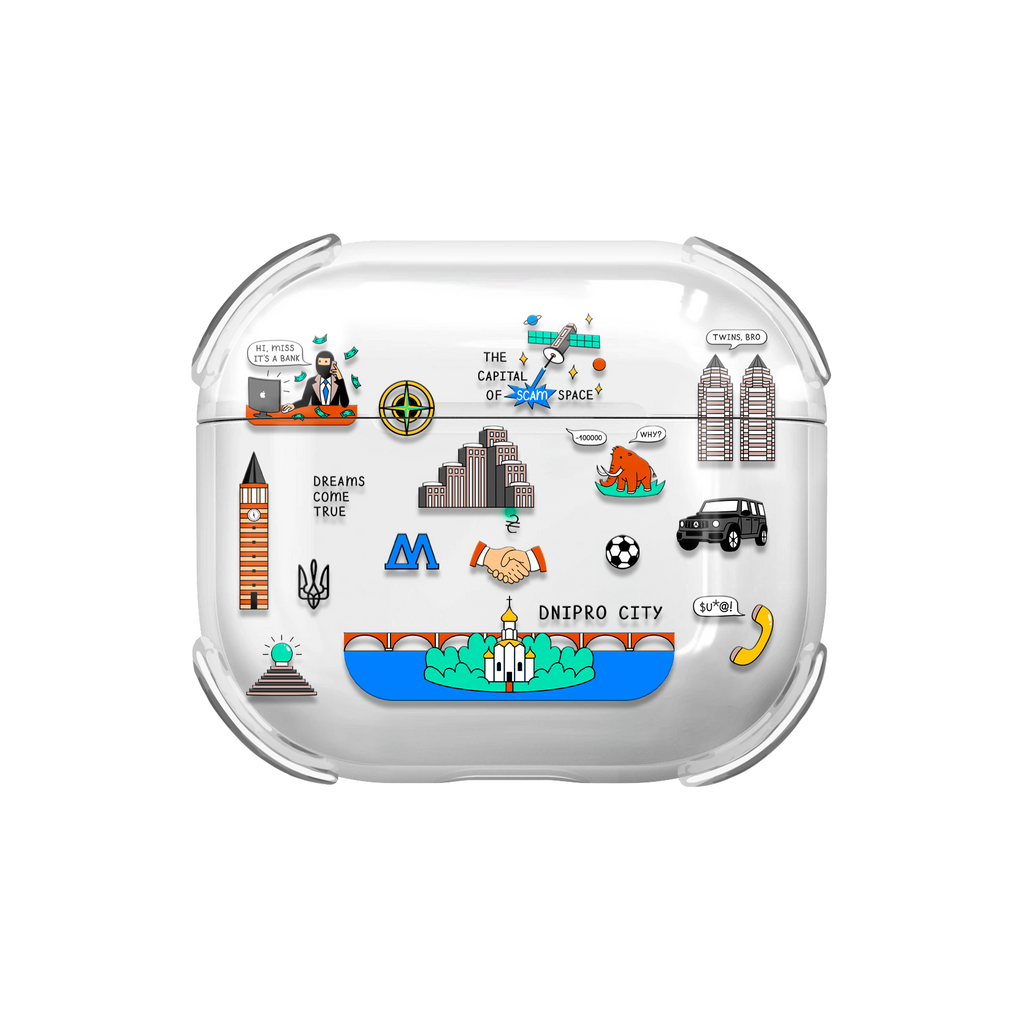 Чохол для AirPods  DNIPRO — INCADE AirPods 3