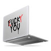 Накладка для MacBook з принтом FCK YOU